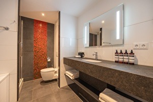 Bathroom deluxe room canalview